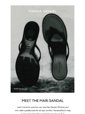 Mansur Gavriel - New: Mari Sandal