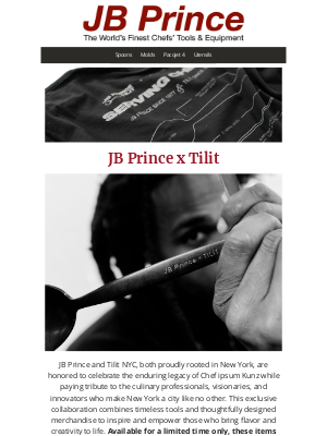 JB Prince - A Timeless Collaboration