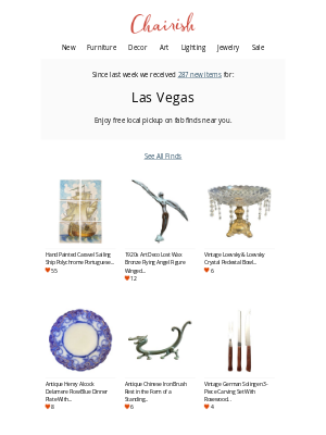 Chairish - Look What's New In Las Vegas