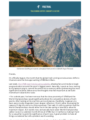 Freetrail - Countdown to UTMB