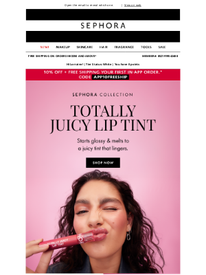 Sephora (Hong Kong) - 💖 We LOVE how this tint lingers. 💖