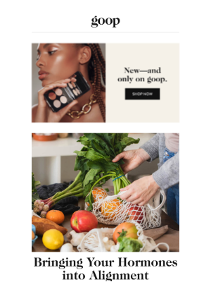 Goop - the Thursday newsletter