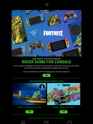 Razer - ⚔️Just Dropped: New Razer Fortnite Skins