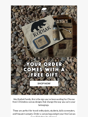 Kodiak Leather Co. - Don't wait till it's all gone, Kodiak Family! ⌛