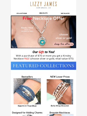Lizzy James - 🙋‍♀️ Pair Your Free Necklace Offer w Bestsellers