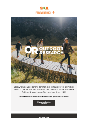 Plongez dans l’automne avec Outdoor Research