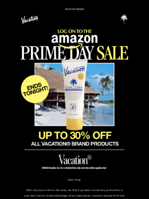 Andie - ⌛ FINAL HOURS! Up to 30% OFF Vacation® at Amazon