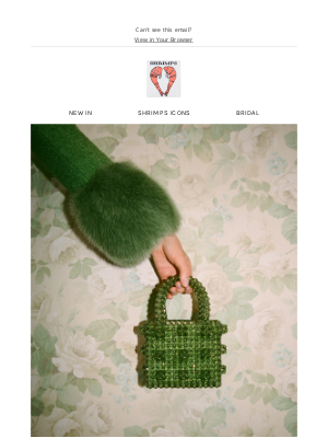 Shrimps (United Kingdom) - Meet the Mini Antonia Bag in Ivy Green 💚