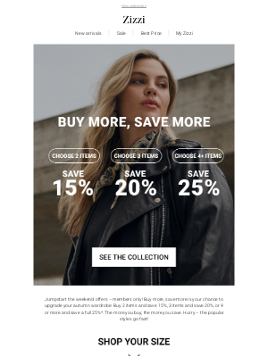Zizzi Fashion - Early access: Save up to 25%!