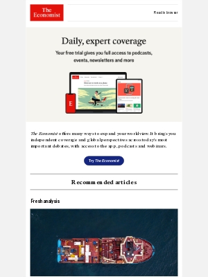 The Economist - Start your free trial today