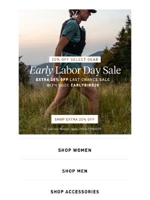 Ibex Outdoor Clothing - Early Labor Day Sale: 20% Off Select Gear