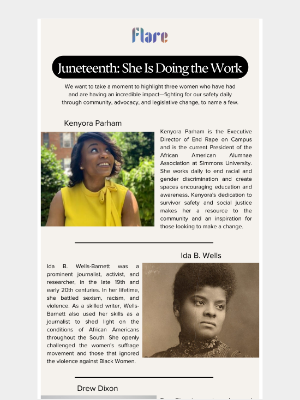 Flare - Juneteenth: She Is Doing the Work 🔥