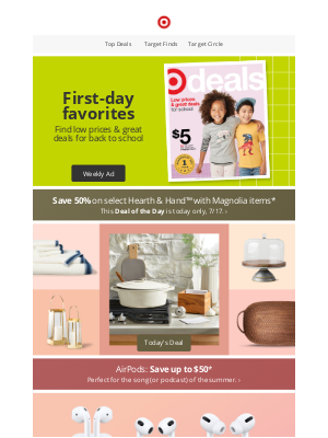 Target - Your new Weekly Ad is here.