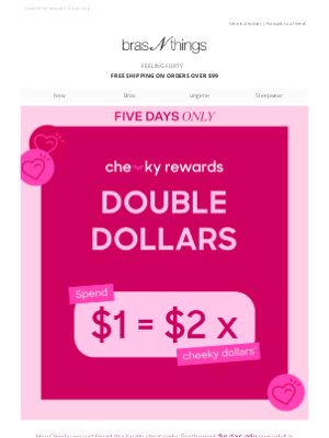 Bras N Things (New Zealand) - 💸 DOUBLE DOLLARS is here, kevin!