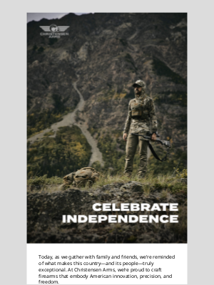 Christensen Arms - Honoring American Craft and Independence