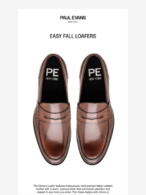 Paul Evans - Fall Loafers: The Damon Penny
