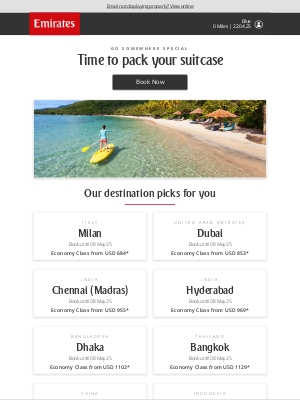 Emirates - What’s next on your bucket list? Get there now for less