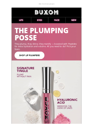 Buxom - The latest trend in lip care? Peptides!