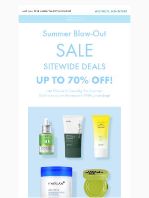 MASKSHEETS - 🚨 LAST CALL. Final Summer SALE: Prices Slashed! 🔥