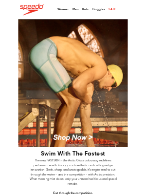 Speedo USA - Just Arrived: Fastskin LZR - Arctic Glass Colour