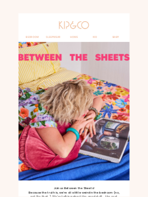 Kip and co (Australia) - Join us Between the Sheets with Lucinda Light