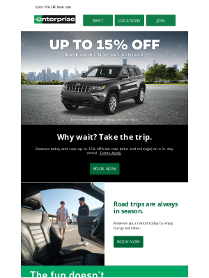 Enterprise Rent-A-Car - Accept Your Offer