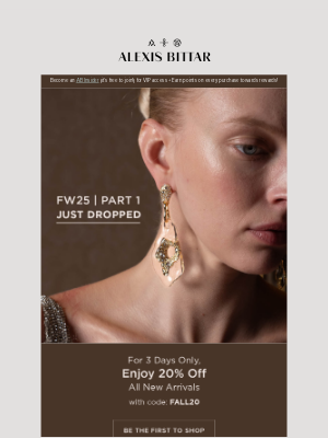 Alexis Bittar - Introducing: The FW25 Collection