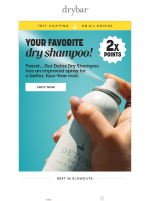 Drybar - Psst...Detox just got an update!