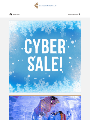 Gaylord Hotels - Our Cyber Sale Starts NOW!