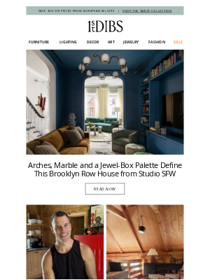 1stdibs - A Brooklyn Row House with a Jewel-Box Palette