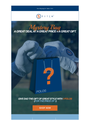 Stitch Golf - A Mysteriously Great Father's Day Gift🛍️