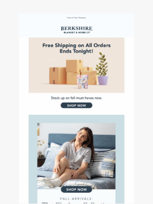 Berkshire Blanket - Last Chance for FREE SHIPPING!