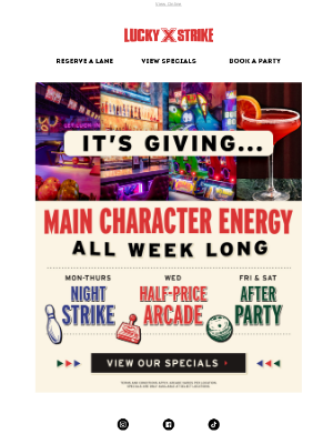 Bowlero - This Week’s Got It All: Strikes, Specials & Sweet Savings 🤩