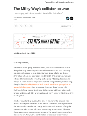 Big Think - The Milky Way’s collision course