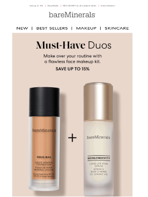 Bare Minerals (UK) - Meet our must-have duos