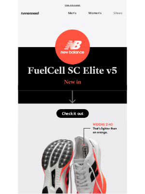 Runners Need (United Kingdom) - Fresh drops! NB Fuelcell SC Elite v5