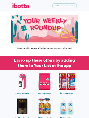 Ibotta - Janice: these deals are made for you.
