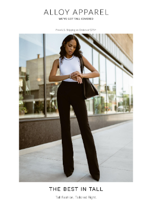 Alloy Apparel - Top Picks for Tall Queens 👑