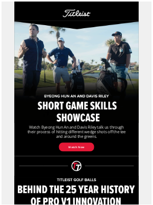 Titleist - Short Game Skills Showcase with Byeong Hun An and Davis Riley