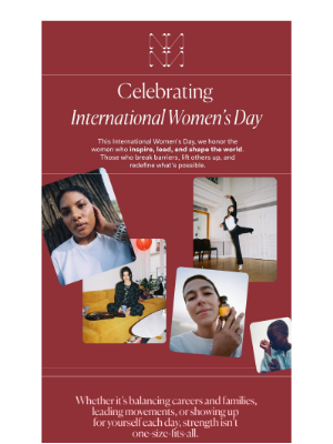 The Nue Co. - International Women's Day