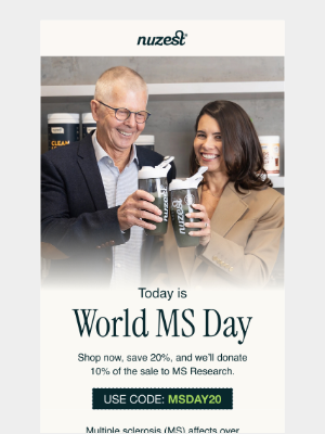 Nuzest USA - Health, Hope & MS Awareness