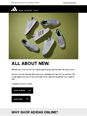 Adidas Australia Email Marketing Strategy & Campaigns MailCharts