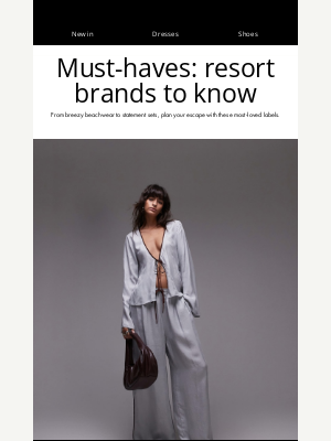 ASOS  - Must-haves: resort brands