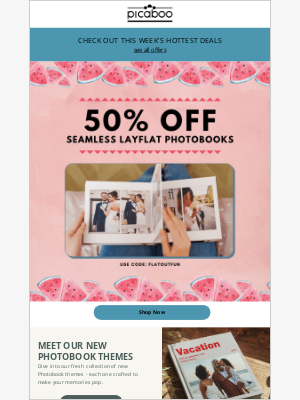 Picaboo - 📸 50% Off Seamless Layflats—Starts Now!