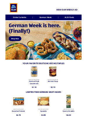 ALDI - Celebrate German Week 🥨