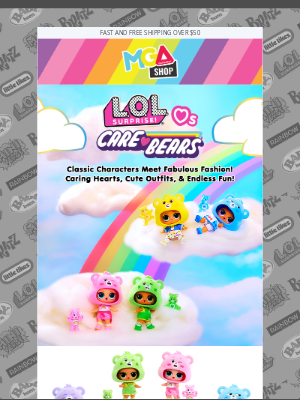 Little Tikes - Care Bears Cuteness at LOL!! 🧸💗