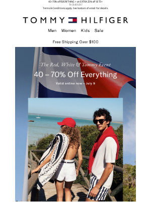 Tommy Hilfiger - Ready, set, SUMMER ☀️ Our hottest July must-haves are here