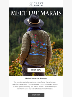 Carve Designs - Introducing: The Marais Jacket
