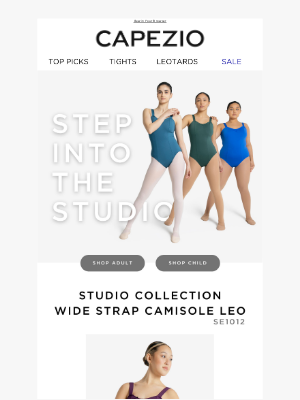 Capezio - Step into the studio! 🌟