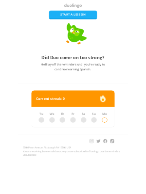 Duolingo - 🔇 These reminders don’t seem to be working